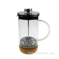 600mL Cork Bottom Glass French Press Coffee Maker